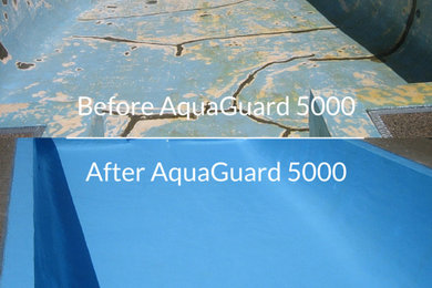 Residential Pool, before and after AquaGuard 5000