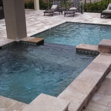 Residential Pool by Dixie Pools, Winter Garden, Florida