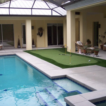 Residential Synthetic Putting Green Pictures