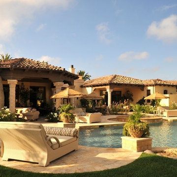 Resort Living by the Pool in Ranch Santa Fe