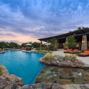 Resort Style Pool in Fredericksburg, TX