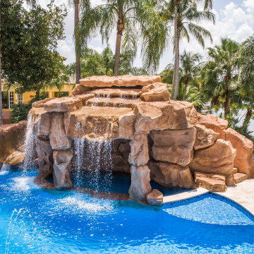 Resort Style Pool in Plantation, Florida