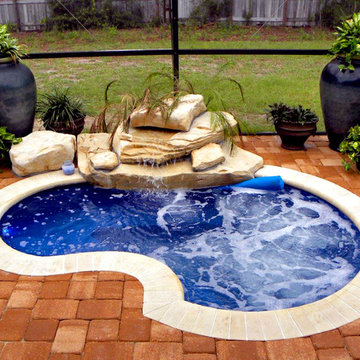 RicoRock Compact Swimming Pool Waterfall