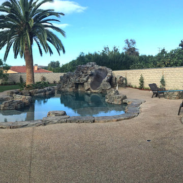 Rock Pool and Built in BBQ in Chino