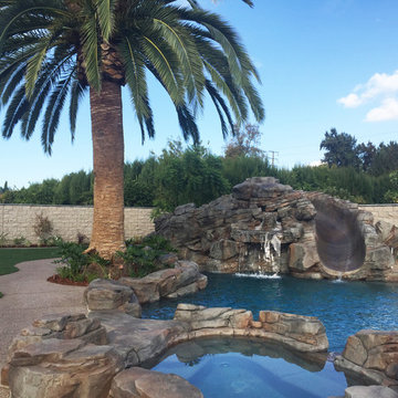 Rock Pool and Built in BBQ in Chino