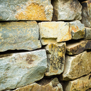 Rock Retaining Wall