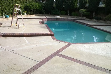 Pool - mediterranean pool idea in Orange County