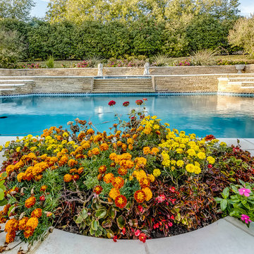 Roman Style Hobert Pool in Fairview, Texas