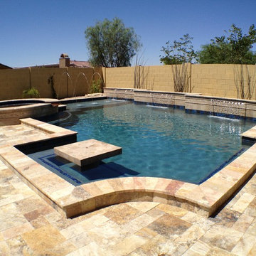 Rondo Pools and Spas, Inc. Prism Blue Pebble Sheen