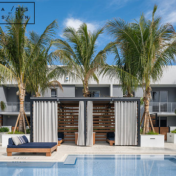 Rooftop Poolside Upholstery and Outdoor Curtains