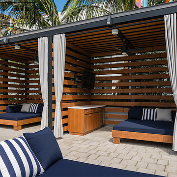 Rooftop Poolside Upholstery and Outdoor Curtains