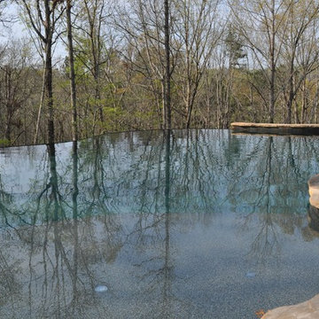 Roswell, GA Backyard Swimming Pool Retreat