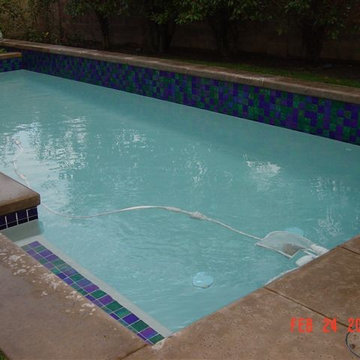 Royal Blue & Jade Pool