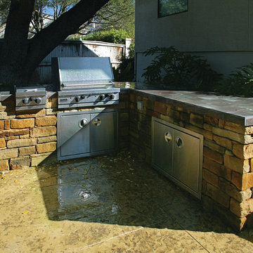 San Antonio, Texas Natural Pool/Spa/Waterfall/Outdoor Living