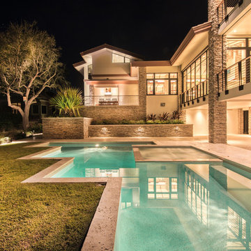 Sarasota Custom Home- Frank Lloyd Wright Mid-Century Home