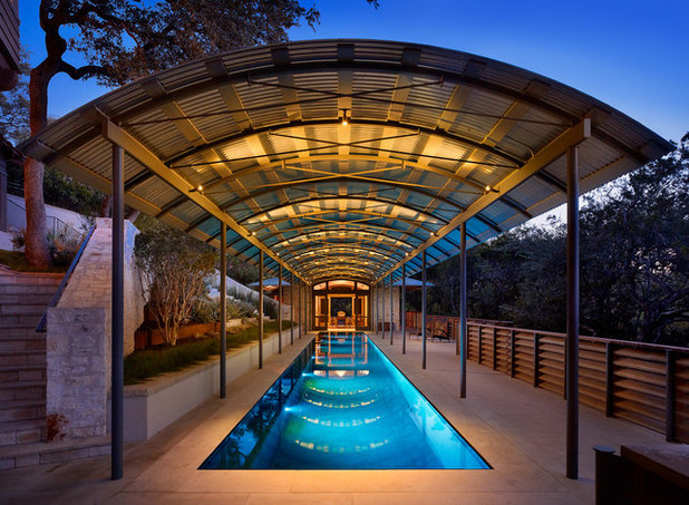 Contemporary Pool by Root Design Company.com