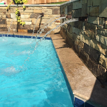 Scottsdale Arizona Pool Spout Water Feature Overhaul