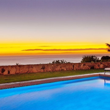 Sea Grace Pool at Sunset