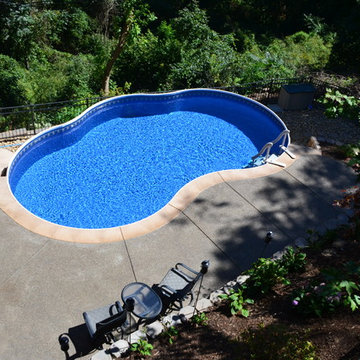 Semi-Inground Pool