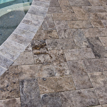 Silver Travertine Pavers
