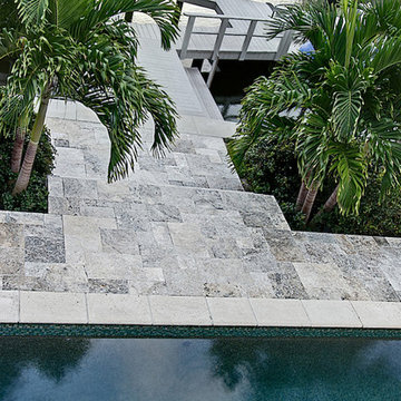 Silver Travertine Pavers