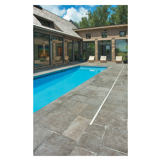 Slate Landscape Tiles from Silver Creek - Traditional - Pool - Other ...