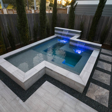 Small Pool/Spa and Landscape