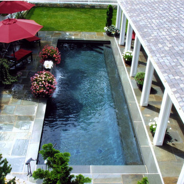 Small Space Pool and Pergola
