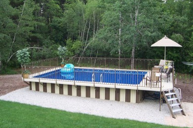 Example of a classic pool design in Boston