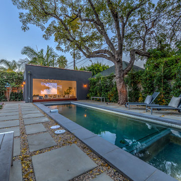 Spanish Contemporary Remodel in Hollywood