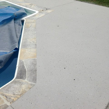 Spray Texture Concrete Overlay