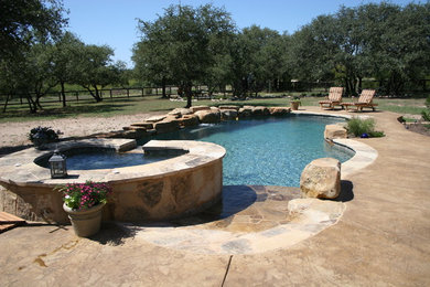 Pool - southwestern pool idea in Austin