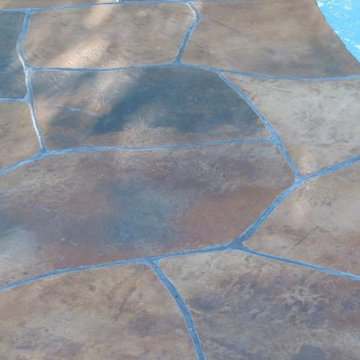 Stamped Concrete - Pools
