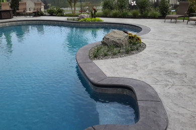 Stamped Concrete Works Project Photos Reviews Akron Pa Us Houzz