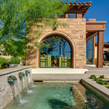Stone Accent Wall Exterior