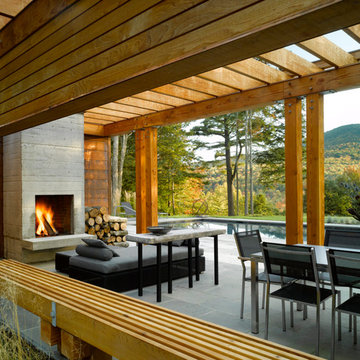 Stowe, Vermont Pool House