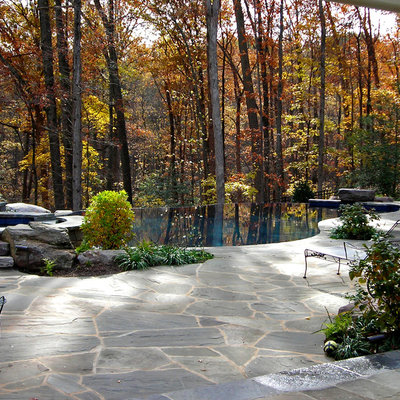 Inspiration for a timeless infinity pool remodel in DC Metro