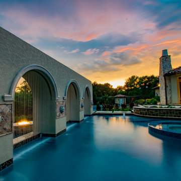 Stunning Fort Worth Beauty | Arches of Rain