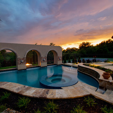 Stunning Fort Worth Beauty | Arches of Rain