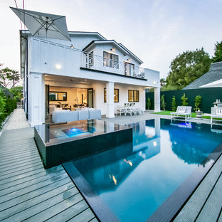 Fotos de piscinas | Diseños de piscinas modernas de tamaño medio