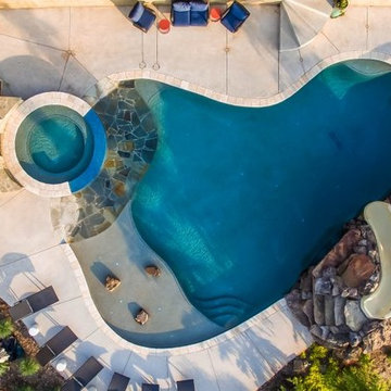 Suburban Large Freeform Pool