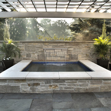Sugar Grove, IL Hot Tub and Pergola