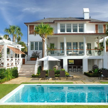 Sullivans Island Beach House with Island Influence - Pool