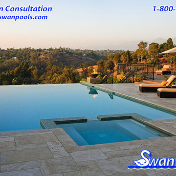 Swan Pools Custom Design - Hillside Resort