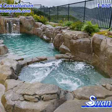 Swan Pools Custom Designs - Natural Hot Spring, 2003