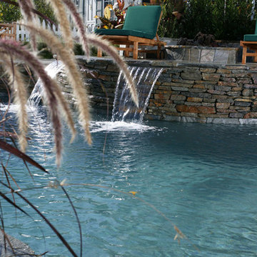 Swan Pools | Swimming Pool Company | Water Feature_Sheer Descent