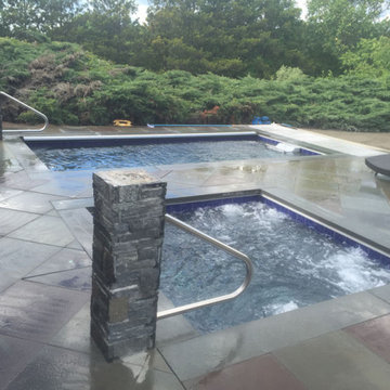 Swim Spa and In-ground spa