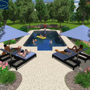 Swimming Pool Build in Charlotte Hall, MD - SM - Wise Pool & Spa