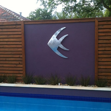 Swimming Pool Feature Wall