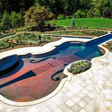 Swimming Pool Landscaping Ideas Bergen County Northern NJ